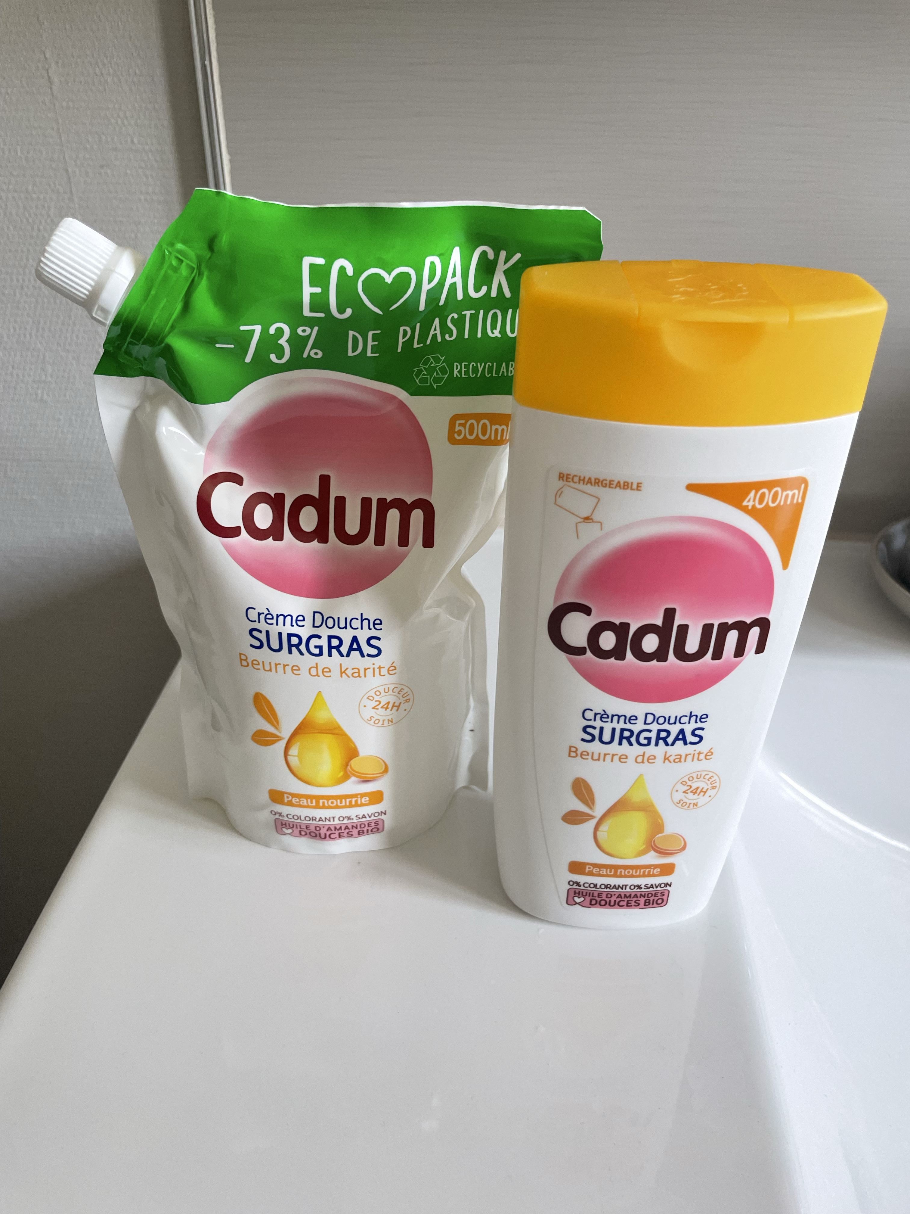 Crème de Douche Surgras Karité CADUM